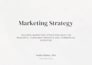 create a data driven marketing strategy and action plan